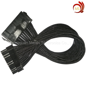 Cable de adaptador de fuente de alimentación dual PSU 24pin ATX